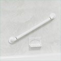 white 24" grab bar