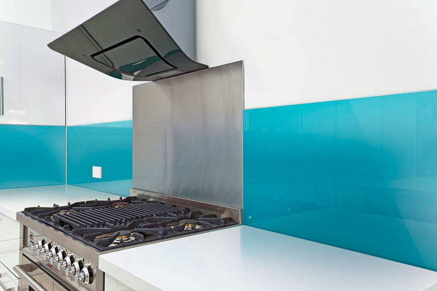 Perspex backsplash kitchen & amazing kitchen design and concept ...
