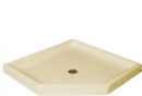 neo angle acrylic shower base 