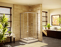 banyo line corner stall 