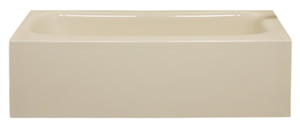 Straight Thermoformed Acrylic Tub Liner