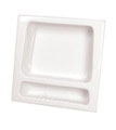extra wide recessed dish