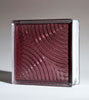 purple pinot noir color glass block