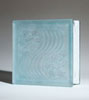 ocean view glass blocks with a frosted process