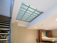 structural glass floor system