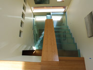 glass floor treads and stairs