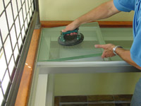 structural glass floor installation process