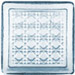 button pattern glass block paver 