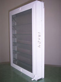 commercial aluminum air vent in a 18 x 24 size
