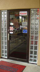 commercial glass block sidelights 