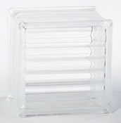 Parallel flute argus glass blocks