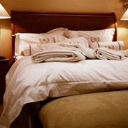 Bedroom guest room in a basement cleveland