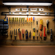 Basement Remodeling Hobby and Craft Room