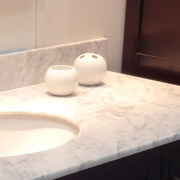 bathroom countertop using a marlbe surface in cleveland 