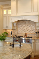 upscale kitchen remodeling project in cleveland with marble countertops 