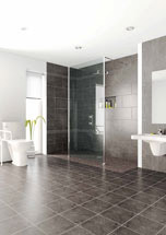 Accessible barrier free shower and wet room