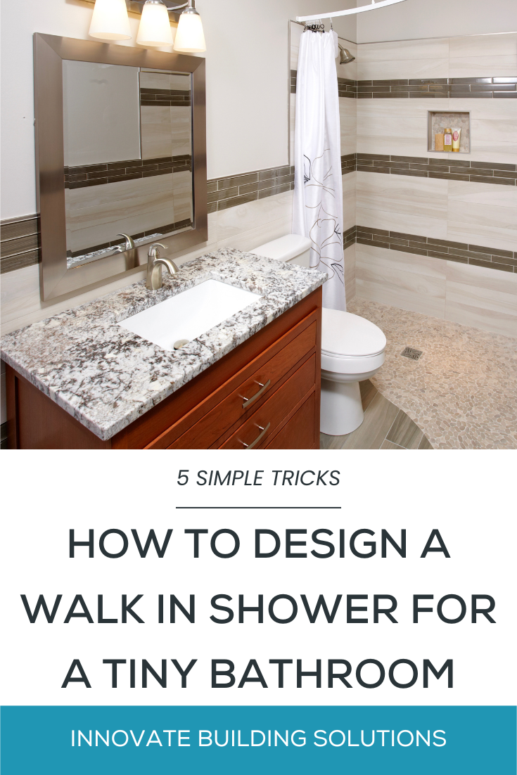 5 Simple Tricks to Design a Walk in Shower for a Tiny Bathroom | Small Bathroom Remodel | Home Improvement Ideas | Cleveland Shower Remodeling