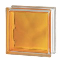 Bright yellow colored glass block - Innovate Building Solutions 