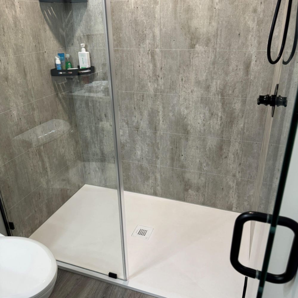 White 60 X 36 InnovaStone Pan Cracked Cement Panels Scaled