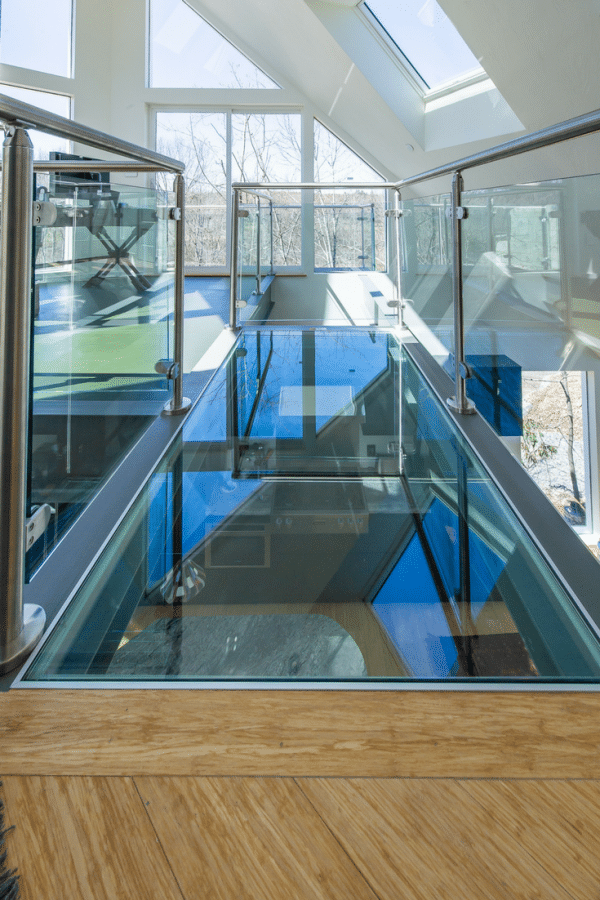 Glass Bridge Floor | Innovate Builders Blog | Innovate Building Solutions | #GlassFloor #GlassStairs 