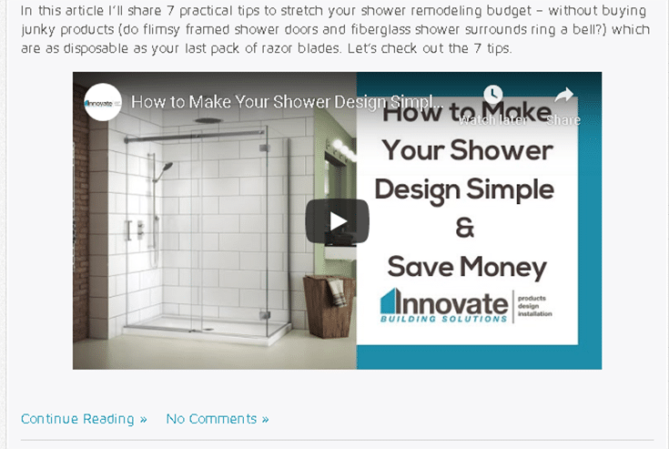 Using videos for remodeling site | Innovate Building Solutions | Innovate Builders Blog | #RemodelingIdeas #MarketingTips #RemodelingVideos #BusinessVideos