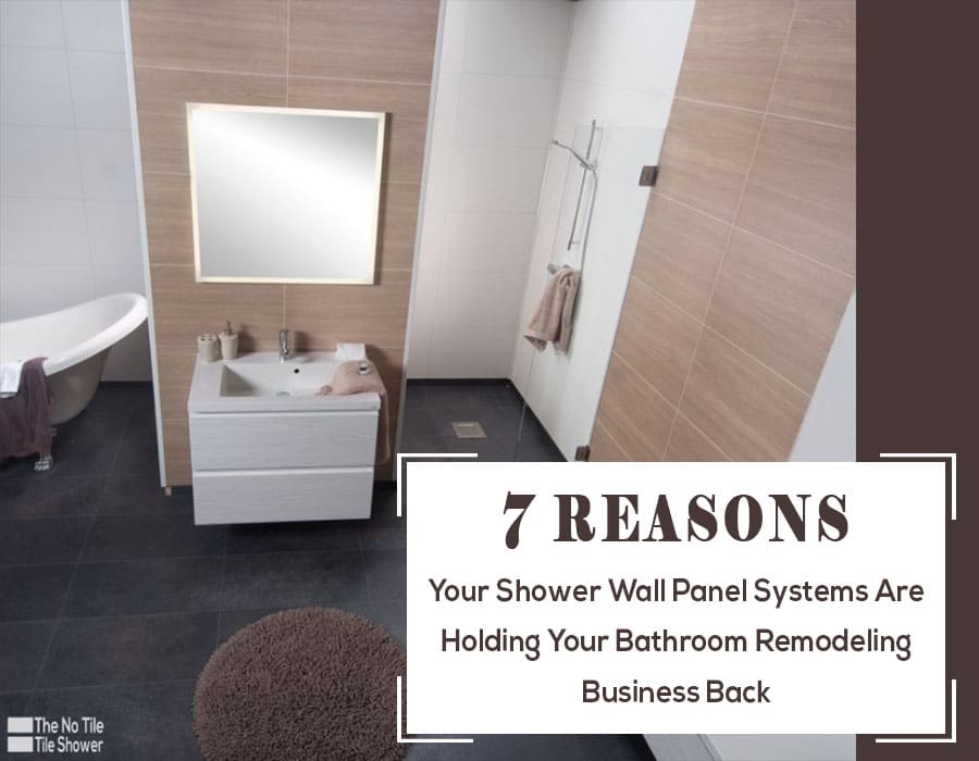 shower wall panels are holding your business back | Innovate Building Solutions | #ShowerWallPanels #BuildingProducts #BathroomWallPanels #HowToCleanGrout