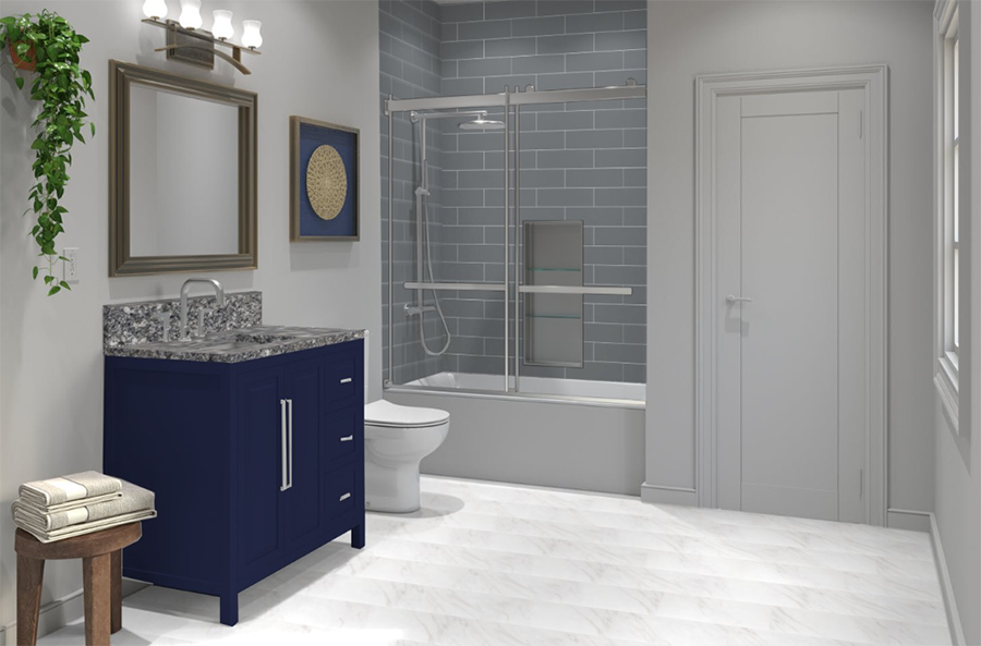 Benefit 12 hall bathroom bathtub visualizer for remodelers | Bathroom design ideas | Shower remodeling ideas