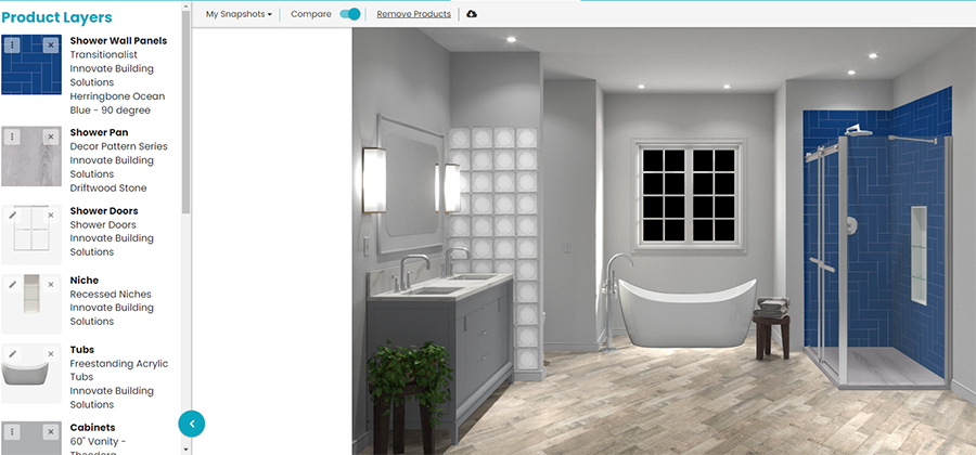 Strategy 1 make bath shower selections innovate visualizer | Bathroom design | Remodeling | bathroom design build | Build your bathroom