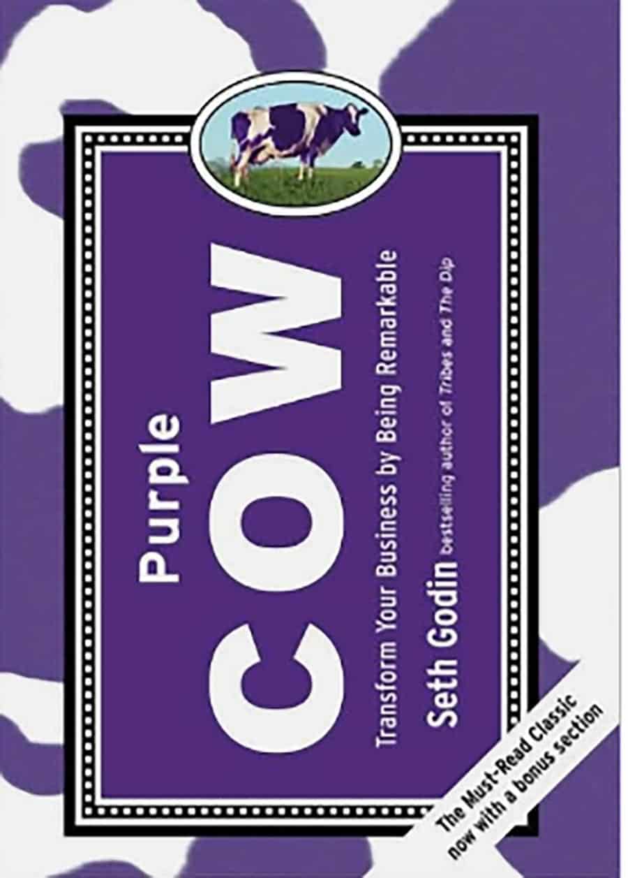Criterion 3 Purple Cow book by Seth Godin | Innovate Building Solutions | Bathroom Remodeling Ideas | Purple Cow