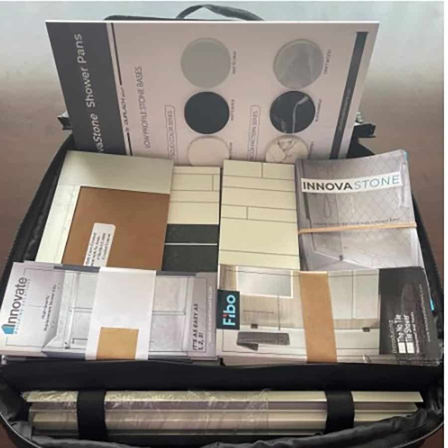 Criterion 6 sales kit laminate wall panels | Innovate Building Solutions | Sales Kit | Dealers Sales Tool 