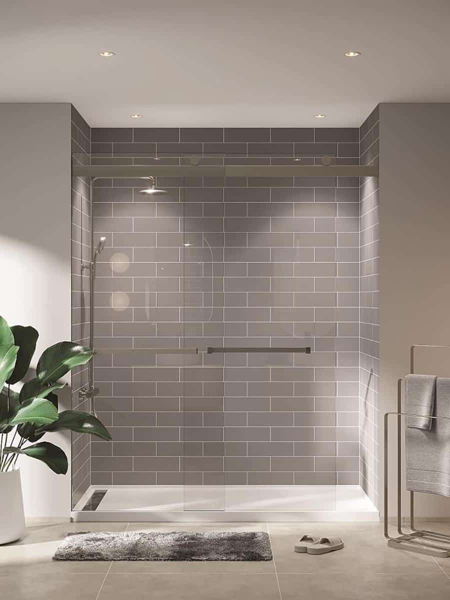 Tile pattern 2 aberdeen brick 12 x 4 shower wall panels | Innovate Building Solutions | Bathroom Contractors | Home Remodeling contractors Home Design ideas