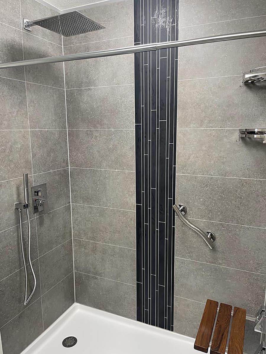 reason 1 small bathroom remodel tub to shower conversion | Innovate Building Solutions | bathroom remodeling contractors | Home design ideas | Shower conversion | Tub to shower remodel