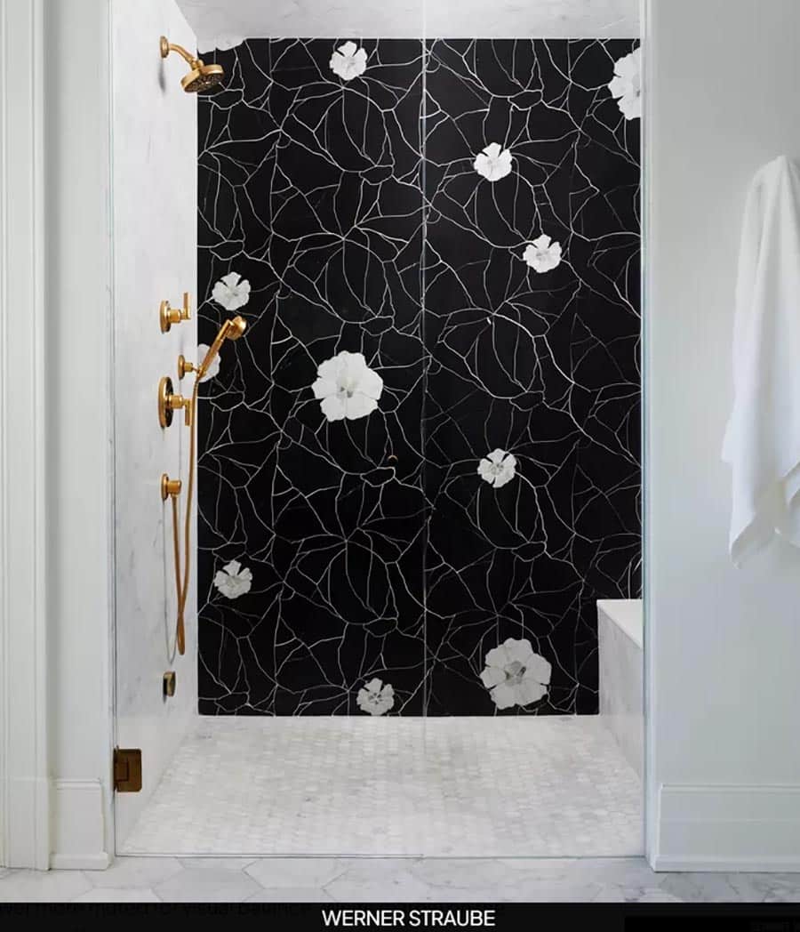 Reason 4 to not use - fancy tile shower credit Werner Straube | Innovate Building Solutions | Bathroom Remodeling ideas | Shower design ideas | Tile Design Ideas | Shower Design
