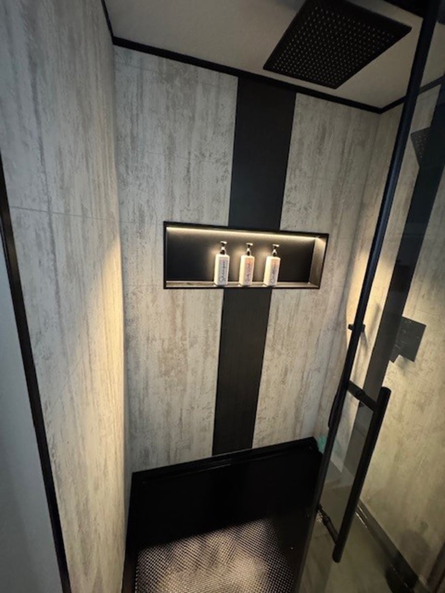 Product 1 laminate wall panel dealer - Innovate Building Solutions, Shower Wall Panel Options, Custom Bathroom Shower Products, Laminate Wall Panels, Alternatives To Tiles, Custom Bathroom Shower Dealers