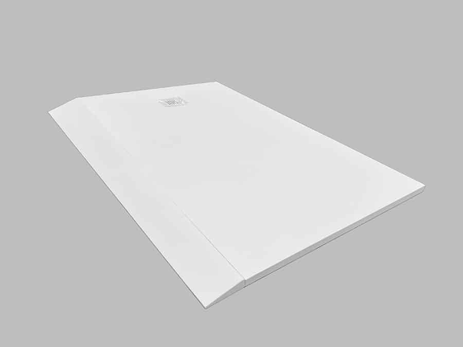 Reason 8 stone shower pan matte white ramp kit - Innovate Building Solutions, Custom Shower Bases, Bathroom Renovation Products, Bathroom Shower Contractors, Shower Remodeling Products
