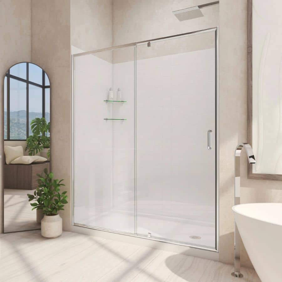 Criterion 1 - low priced acrylic shower system - Innovate Building Solutions, Affordable Shower Wall Panels, Alternatives To Tile, Bathroom Remodeling Needs, Shower Panel Options