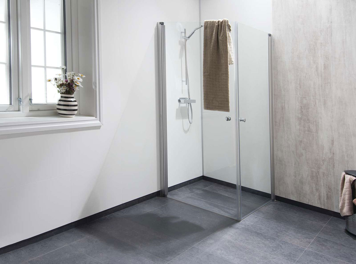 Laminated DIY Bathroom, Shower & Tub Wall Panels & Kits ...