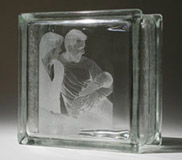 Etched glass pictures