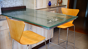 Glass Countertops For Kitchens Bathroom Vanities And Bar Tops