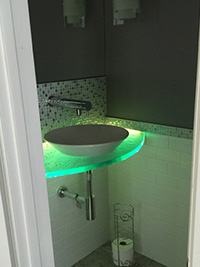Glass Countertops For Kitchens Bathroom Vanities And Bar Tops