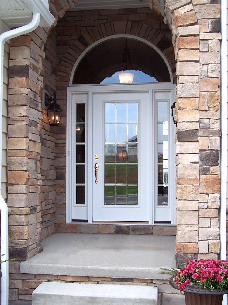 doors door entry glass steel replacement exterior entrance fiberglass storm provia side residential sidelights caming building bev louis packages sidelight