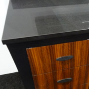 bathroom cabinetry that looks like furniture 