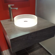 contemporary bathroom sink and vanity in cleveland