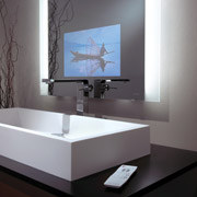 digital technology being used in a bath remodel 