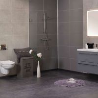 Bathroom Walls 4746 Grey Sahara M6040