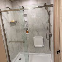 Bianco Marble SMC Base EnduraPan Shower Base