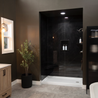 Nero Marquina SMC Base EnduraPan Shower Base