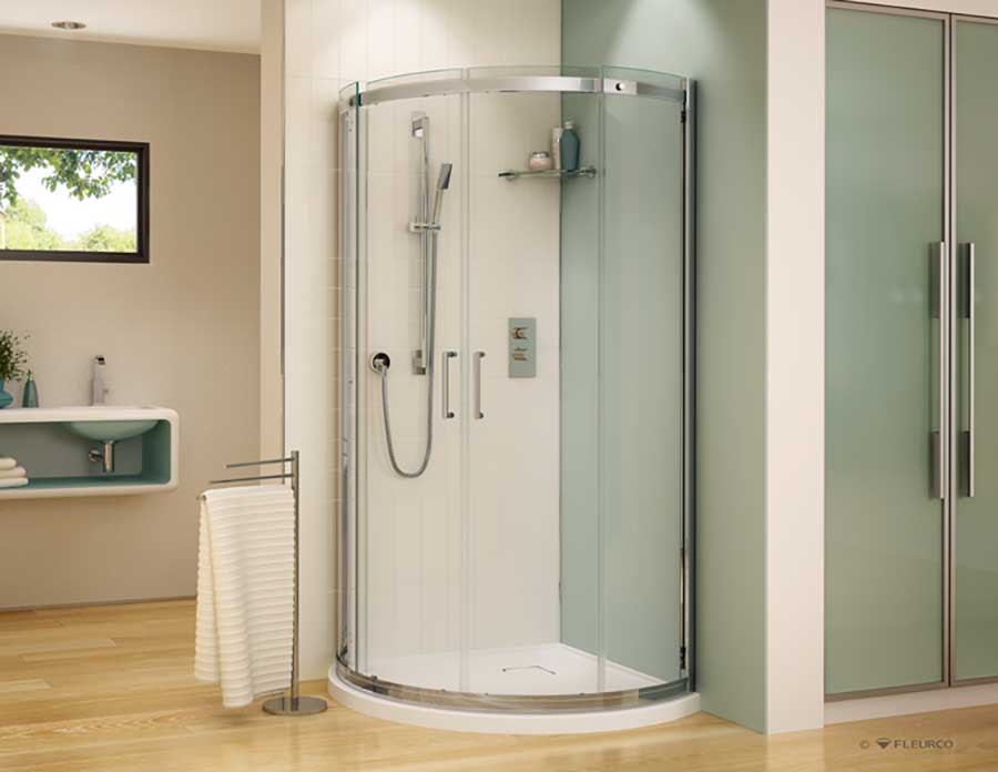 Contemporary acrylic shower pans