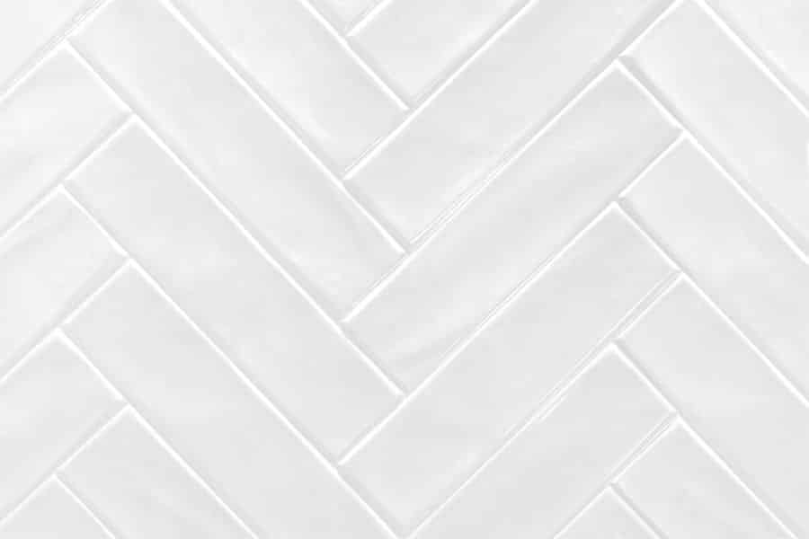 Herringbone wall pattern