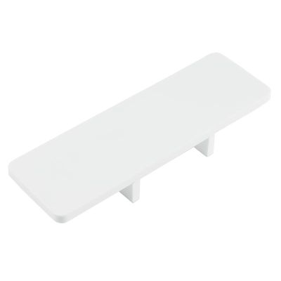 White (WH) grab bar shelf
